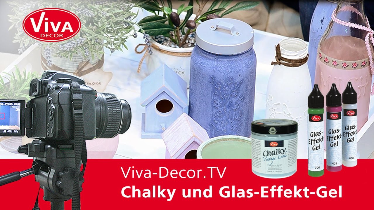 Shabby Chic in der Küche – mit Chalky und Glas-Effekt-Gel