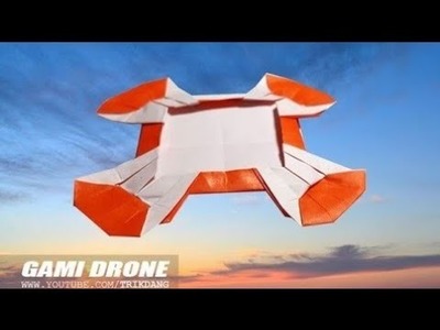 Papierflieger selbst basteln. Papierflugzeug falten - Beste Origami Flugzeug | Gami Drone