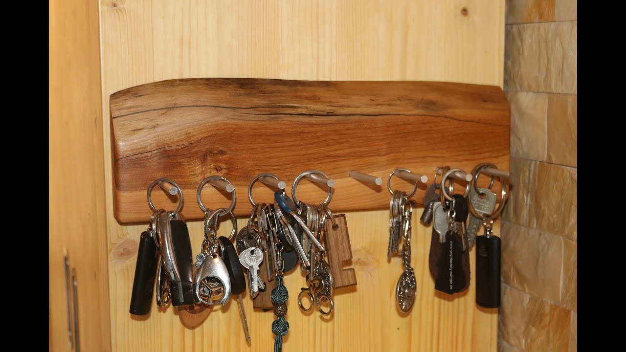 Schlüsselbrett aus Kirschholz. Key board from Cherry - diy
