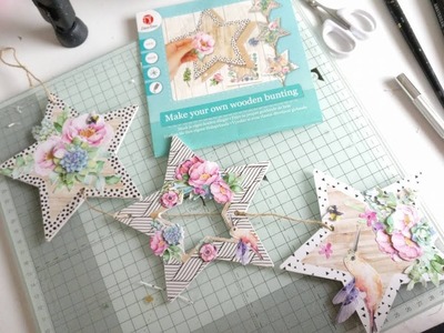 DIY-MDF-Sternengirlande