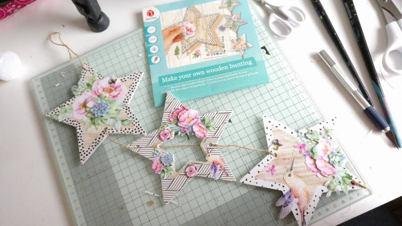 DIY-MDF-Sternengirlande