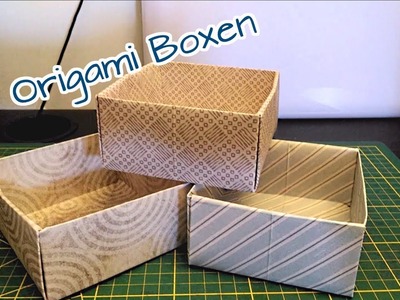 [DIY] Origami BOXEN