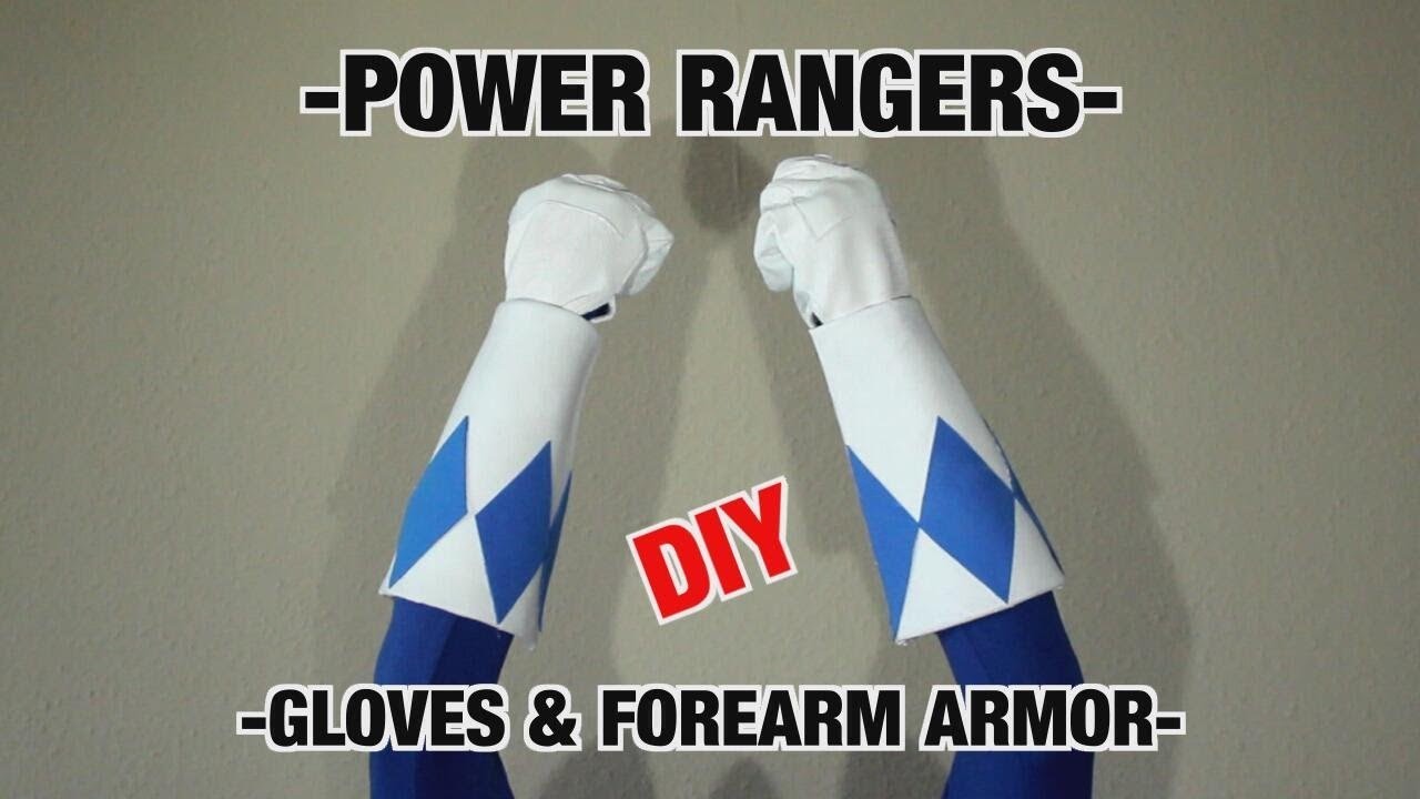 Power Rangers Gauntlet and Gloves TUTORIAL. DIY