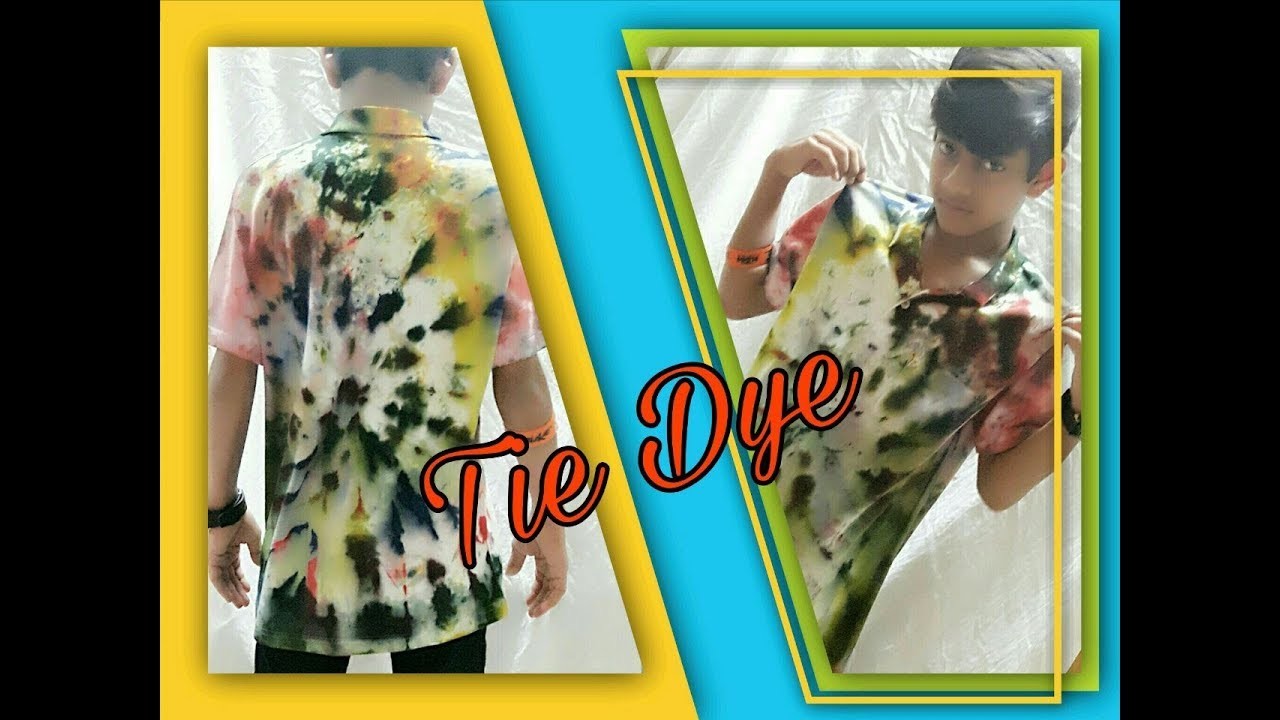 Colour your old tshirt