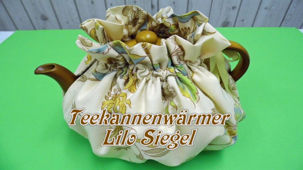 Teekannen- Kaffeekannen Wärmer DIY - Lilo Siegel