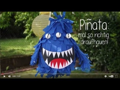 DIY Piñata - Bastelanleitung