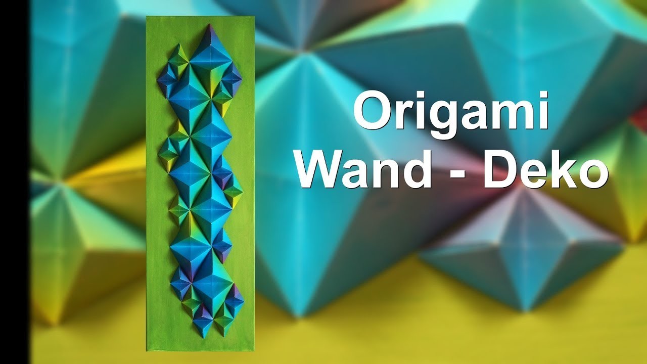Origami Wand Deko.RuthvonG