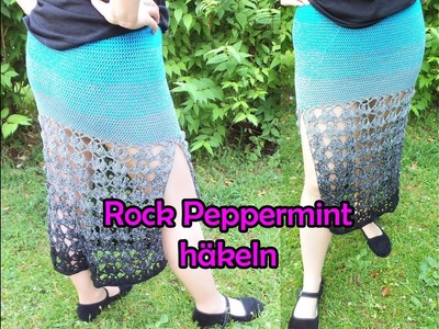 Rock Peppermint häkeln - Romy Fischer Häkelanleitung