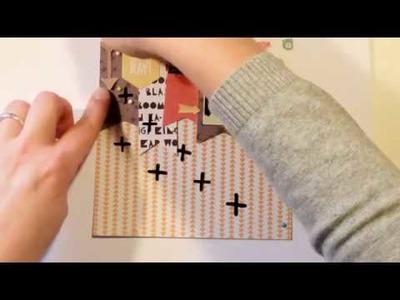 6x6 Layout Process Video. Crate Paper Cool Kid (deutsch)