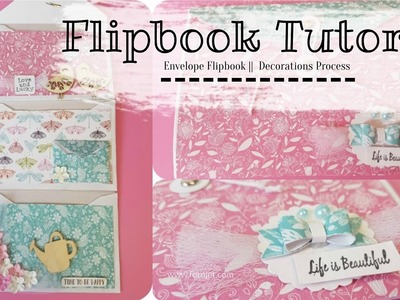 Envelope Flipbook Tutorial || Decorations process