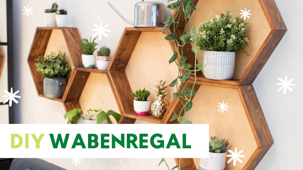 DIY Wabenregal