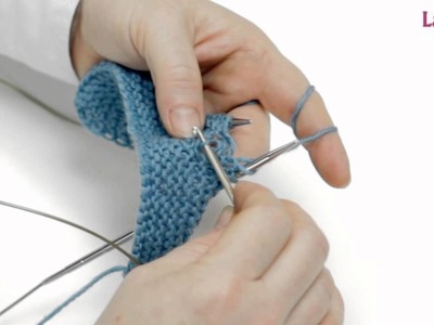 Fehler beheben - Kraus rechts gestrickt - Strickkurs - Katharina Ritter - Lanaiolo