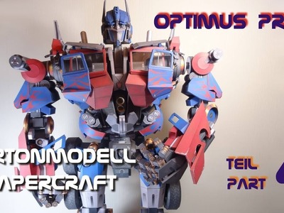 Optimus Prime #4 - 120 cm - Torso #3 - Kartonmodell - cardboard model - papercraft