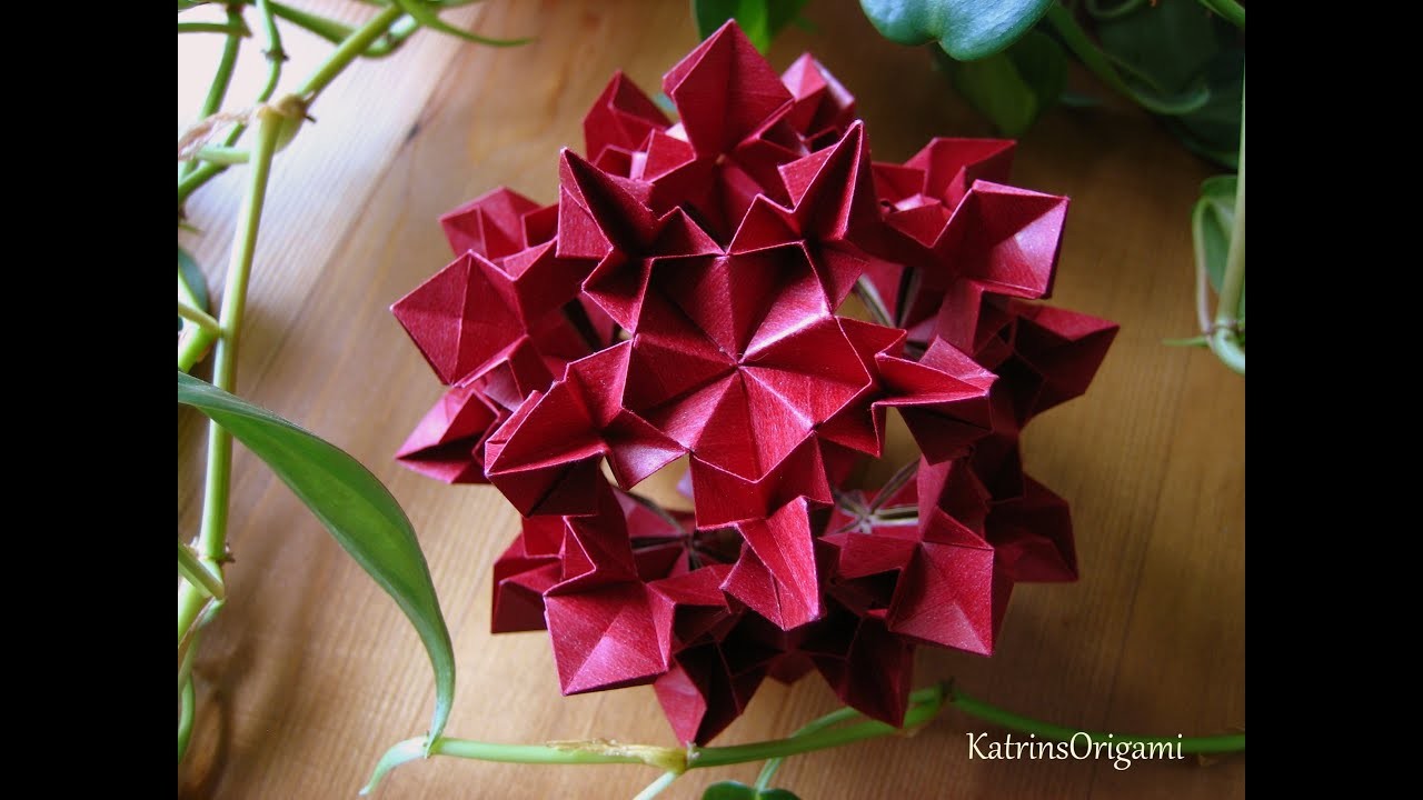Origami ᘠ♥ᘡ Gerardia ᘠ♥ᘡ Kusudama