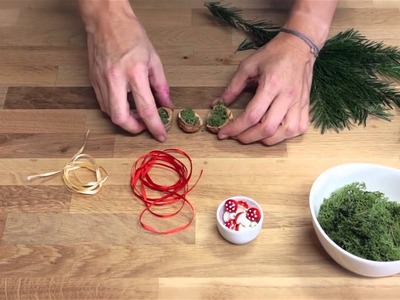 Weihnachtsdeko basteln aus Naturmaterialien - active beauty DIY