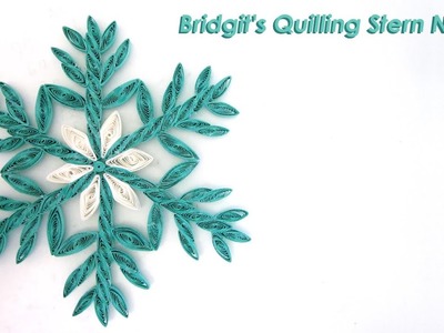 Bridgit's Quilling Stern Nr. 13 (Tutorial)