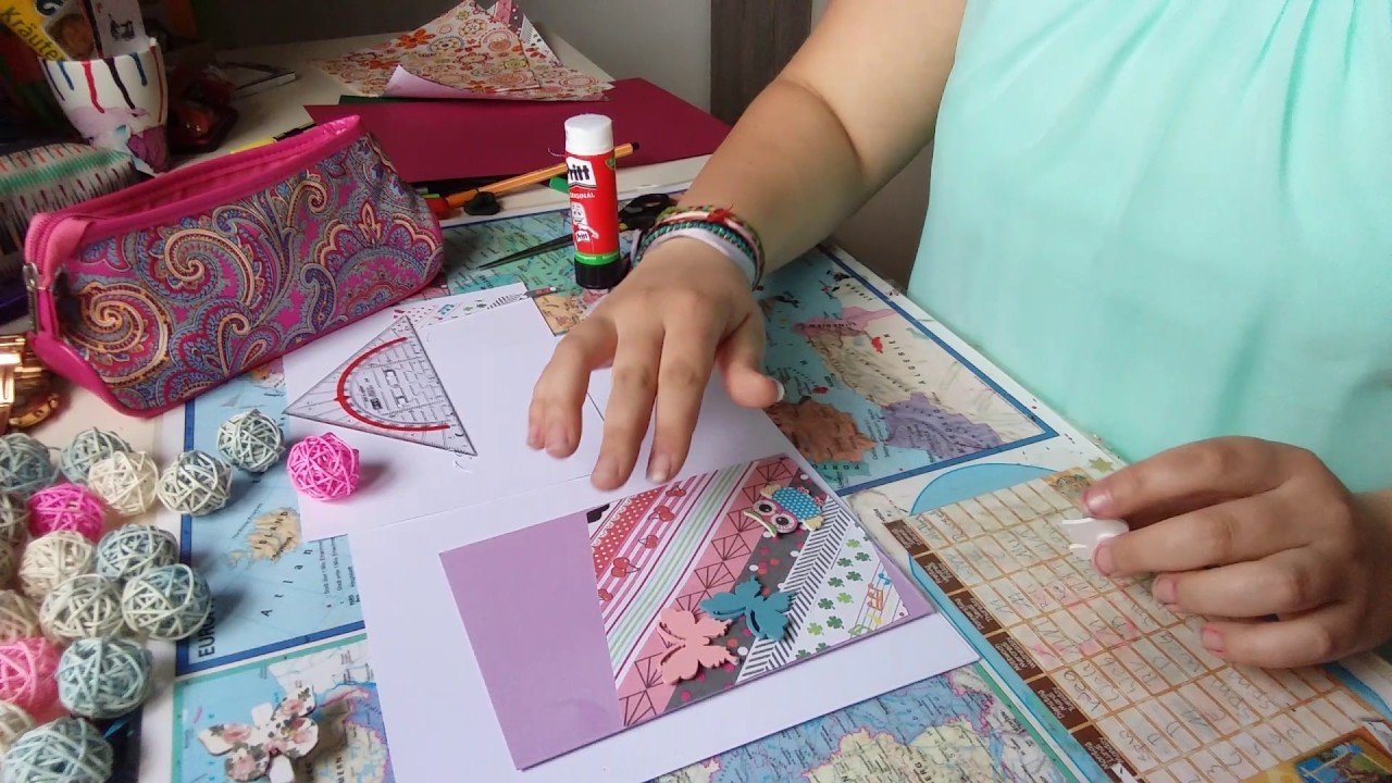 DIY Karte für Geburtstag oder für eine Einladung ✉❤