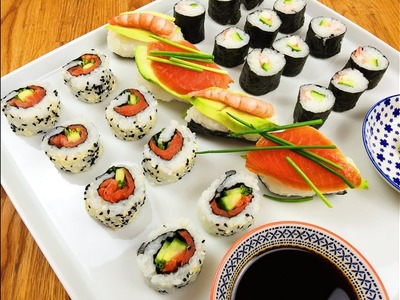 Sushi selber machen. Sushi Rezept