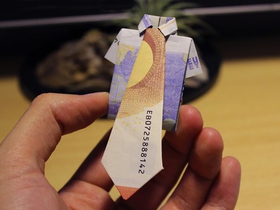 Geldscheine falten - Hemd mit Krawatte (HD, Büro, Chef, Kollegen, Geschenkidee)