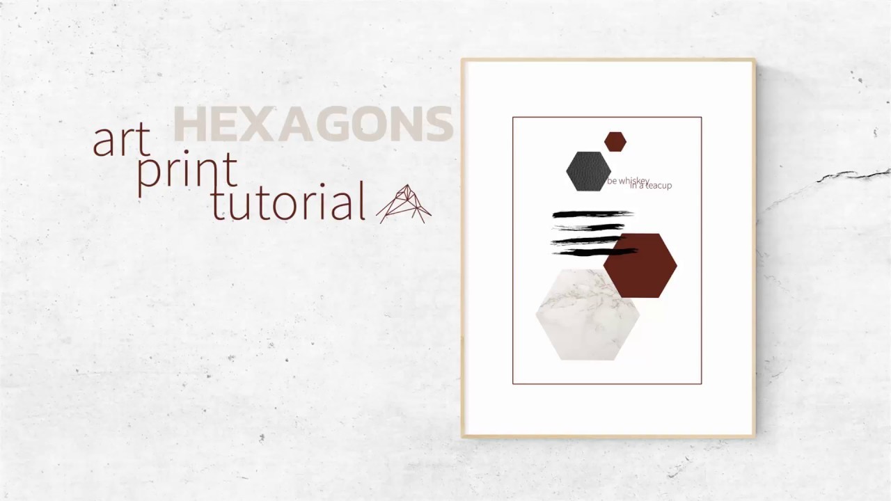 DIY Art Print | Photoshop Tutorial