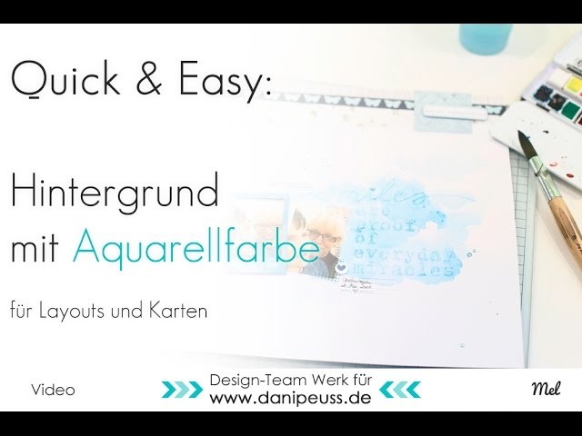 Hintergrund mit Aquarellfarbe für Layouts und Karten