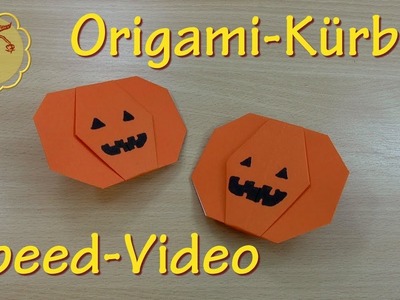 Speed-Video: Origami Kürbis selber machen - mega einfach
