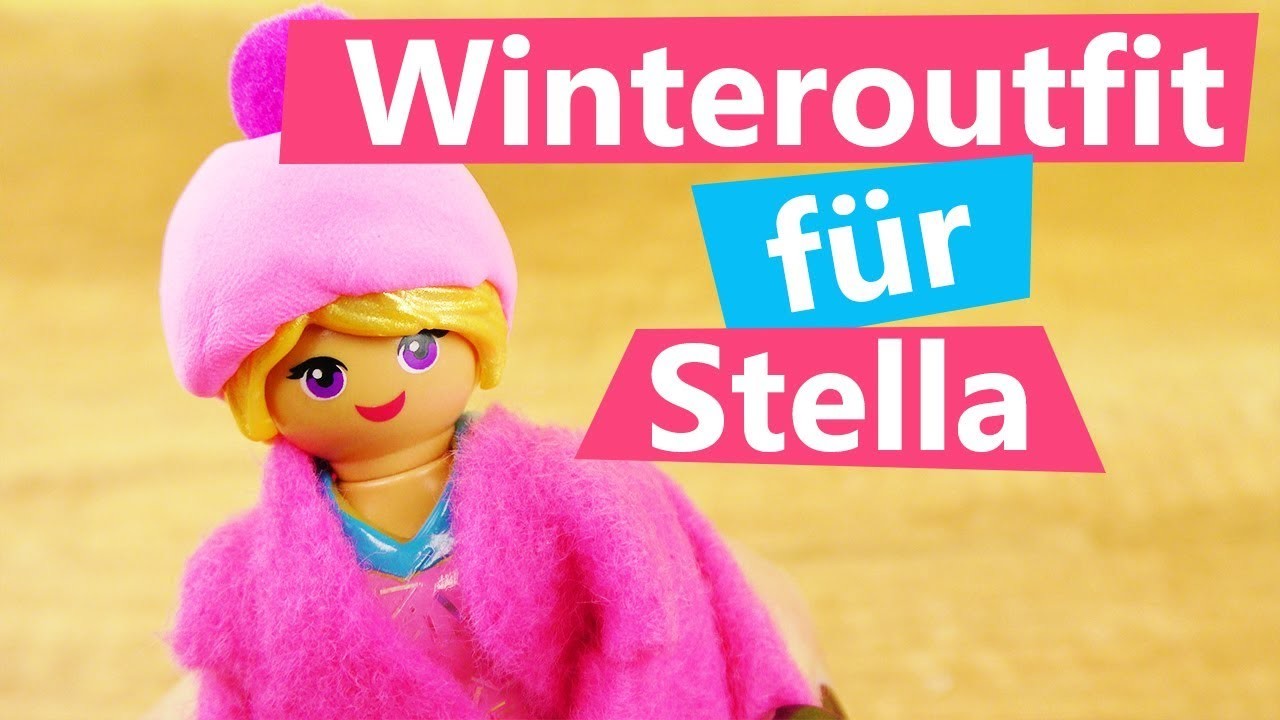 Playmobil DIY deutsch | Stellas neues Winter Outfit | Mützen für Playmobil Figuren selber machen