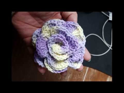 Einfache Rose häkeln DIY