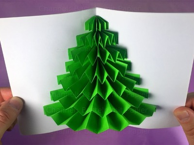 Pop Up Weihnachtskarten basteln mit Papier ???? DIY Geschenke Weihnachten selber machen