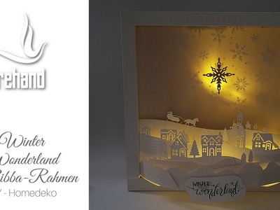 Winter Wonderland im Ribba-Rahmen - Kreativ mit crehand & Stampin' Up!