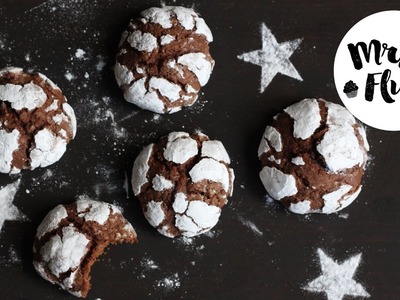 Snowcap Cookies | Amerikanische Schokoladen-Weihnachtskekse | Backen mit Mrs Flury
