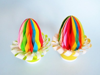 DIY: Osternest(Ständer) aus Plastikbecher.Easter nest made of plastic cups