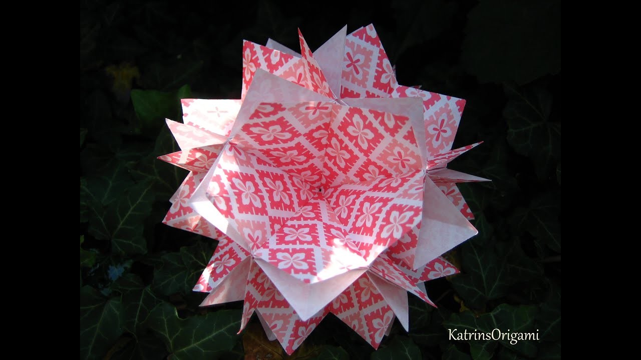 Origami ๖๔ Arabica ๖๔ Kusudama