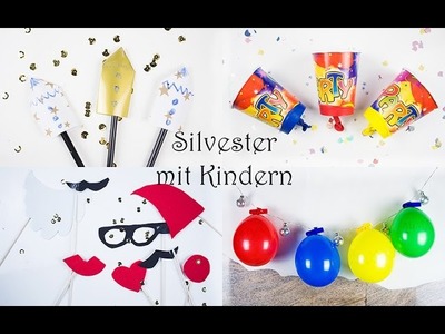 Silvester mit Kindern: 4 tolle Ideen für Silvester-Party | Mama Kreativ
