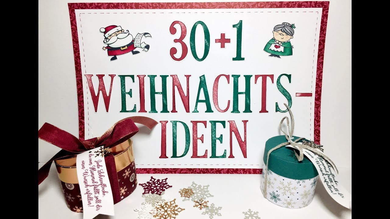 30+1 Weihnachtsideen - Tag 20: Box mit Rundungen