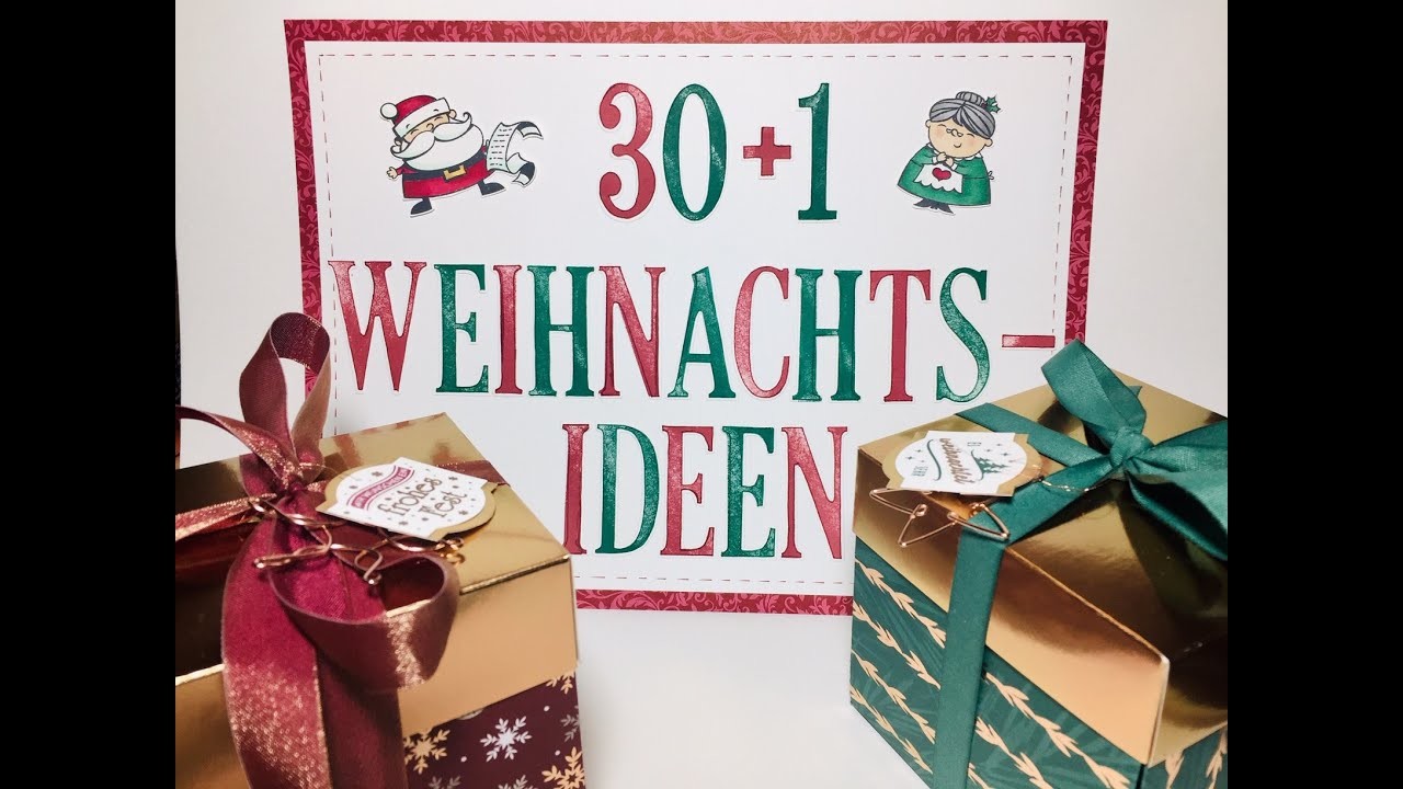 30+1 Weihnachtsideen - Tag 5: Explosionbox