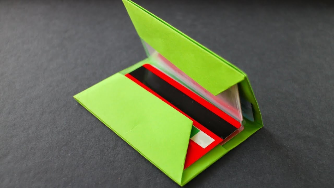 Basteln mit Papier: 'Karten Organizer' cooles DIY [W+]