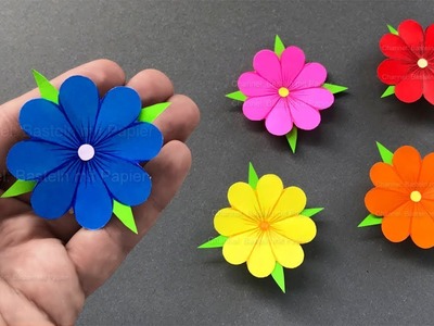 Blumen basteln mit Papier ???? Deko & Geschenke selber machen - Bastelideen mit Origami Papier
