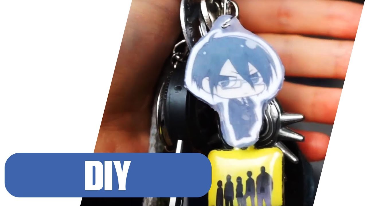 DIY: Anime Rubber Straps selber machen | Schlüsselanhänger