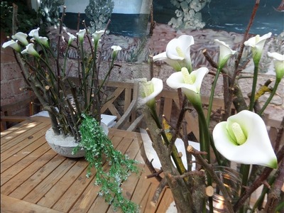 DIY-BETON: große DEKO Schale mit Windlicht  & MEHR :))