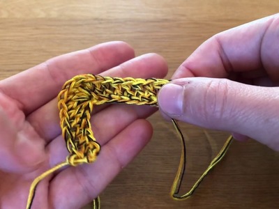 DIY Crochet: Fußschlingenanschlag mit Stäbchen häkeln für CAL Bobbel Holiday