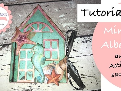 DIY House * One Sheet Sommer Mini Album  * Paper Craft * How to make * Tutorial 5