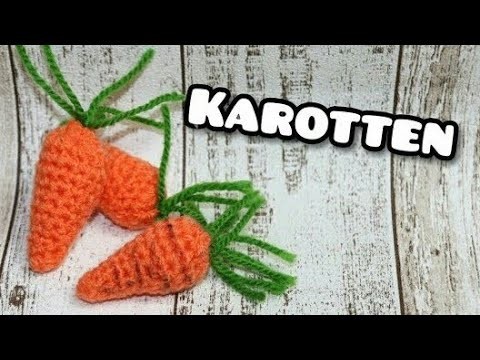 ???? Karotte Häkeln. Carrot crochet