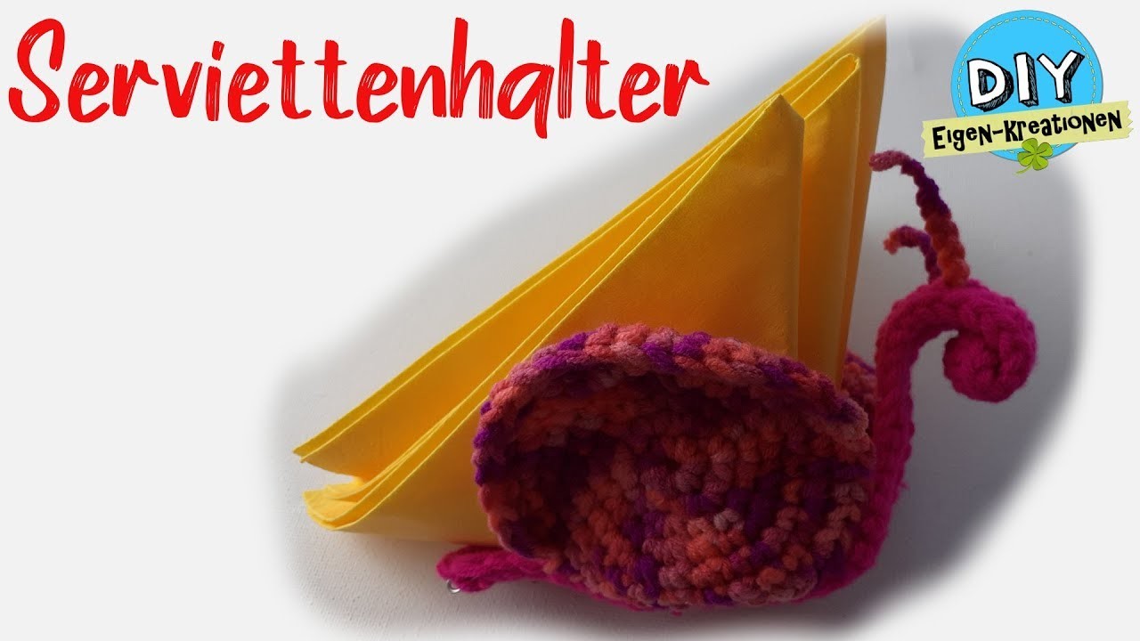 Servietten Halter häkeln. DIY Eigen Kreationen