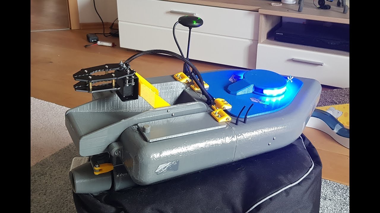 3D-Printed Fish-Finder-Boat ǀ Cheaten beim Fischen