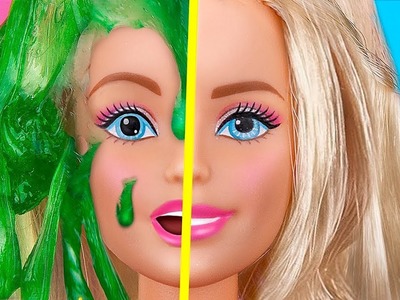 9 DIY Mini Schleim Anti-Stress Ball. Verrückte Tricks Für Deine Barbie