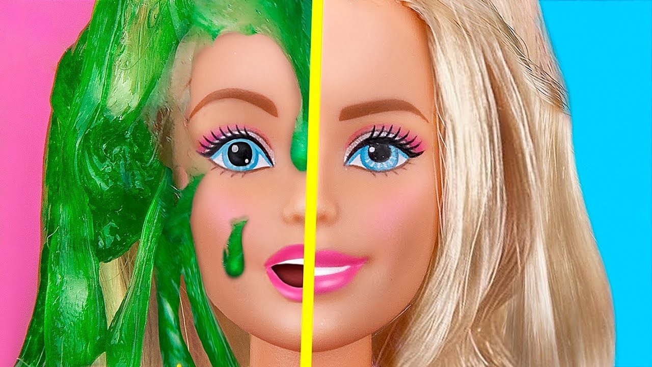 9 DIY Mini Schleim Anti-Stress Ball. Verrückte Tricks Für Deine Barbie