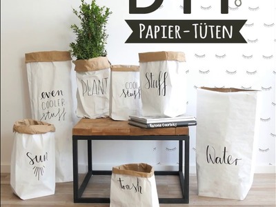 DIY Paperbag: individueller Papiersack für mehr Ordnung | Westwing Tipps & Guides