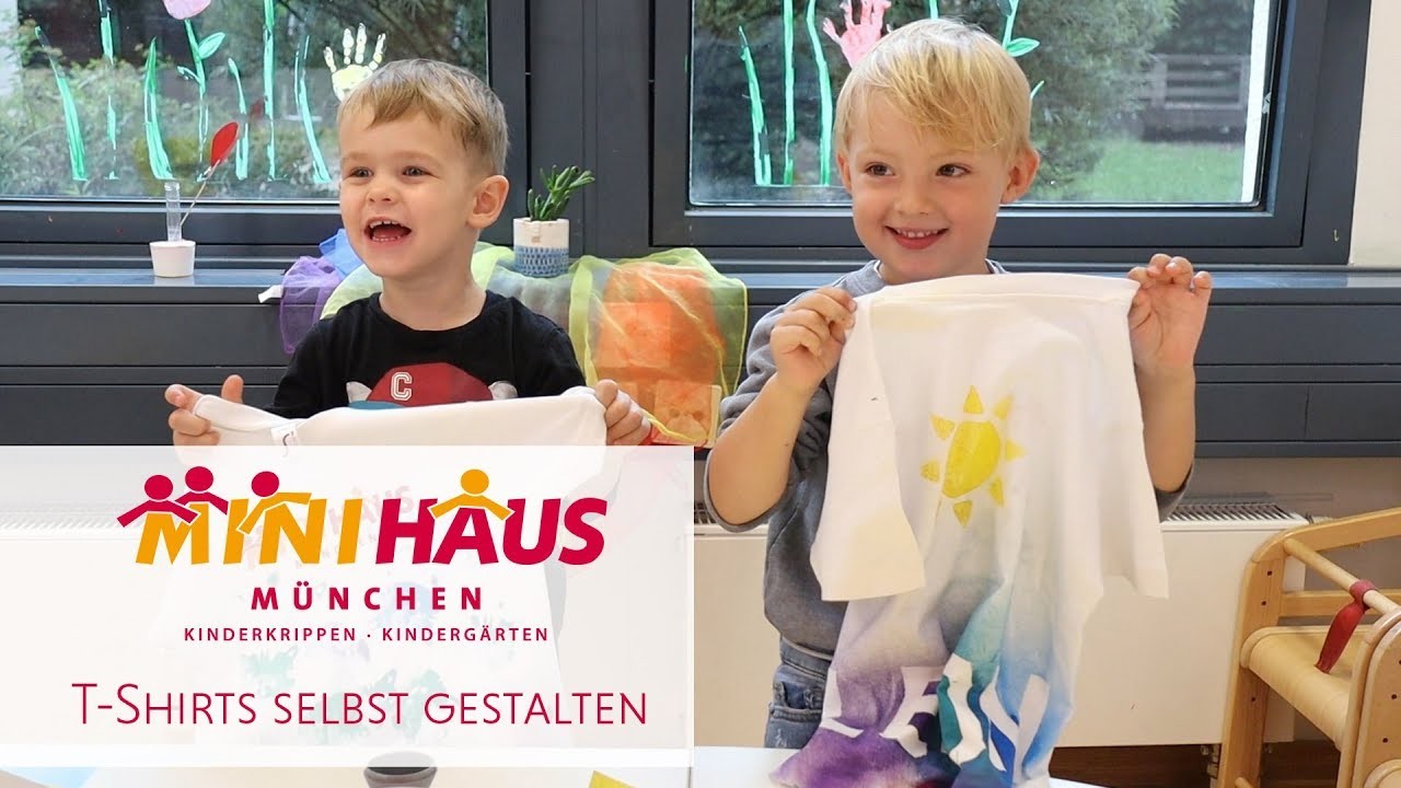 DIY - Wir gestalten T-Shirts im MINIHAUS