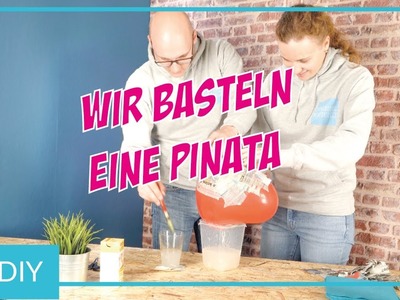 "Es kann auch mal etwas schief gehen!" - Hochzeitspinata - DIY für Hochzeiten